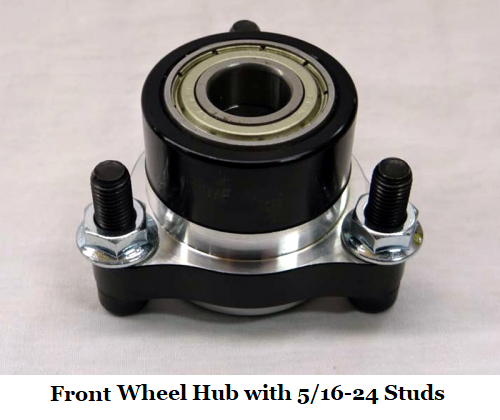 Front Wheel Hub w 5/16-24 Studs