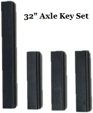 32` Axle Key Sets
