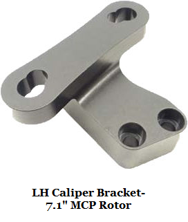 LH Caliper-7.1` MCP Rotor