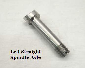 Left Straight Spindle Axle