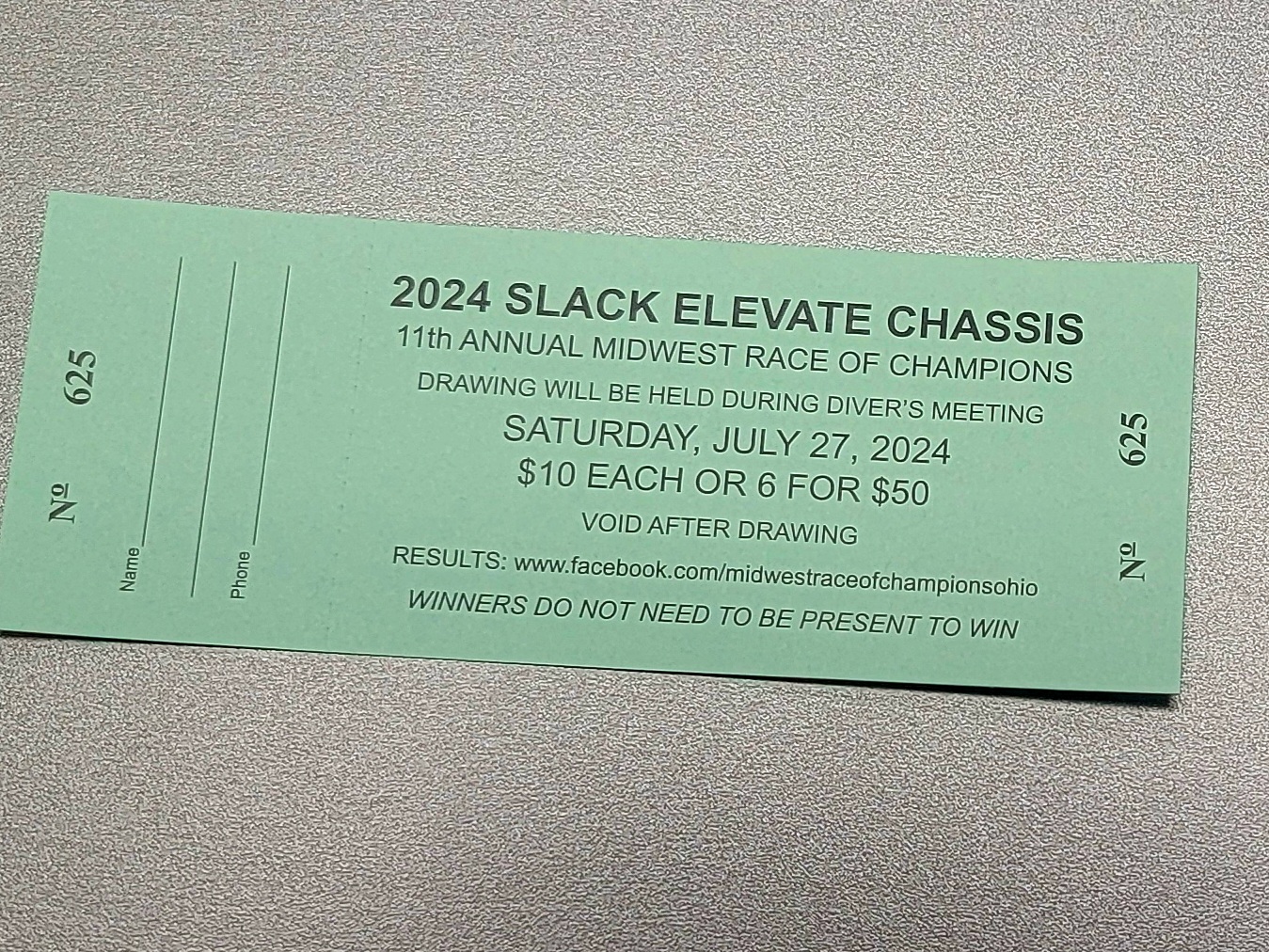 Midwest Race of Champions Ticket