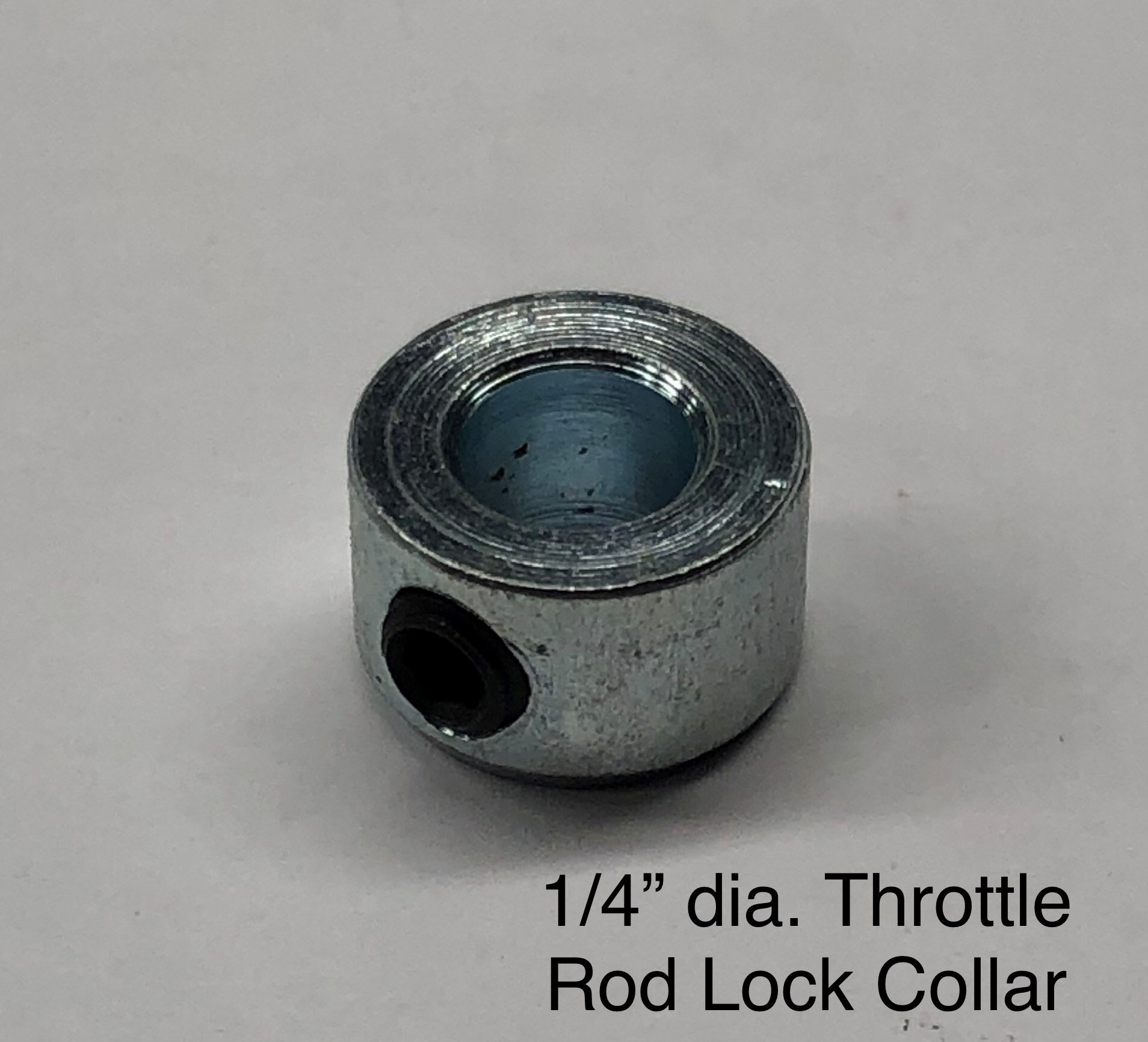 1/4` dia, Throttle Rod Locking Collar