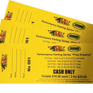 Performance Karting Series Raffle - 3 Tickets