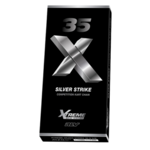 RLV Xtreme #35 106 Links Silver Strike Silver on Black Chain